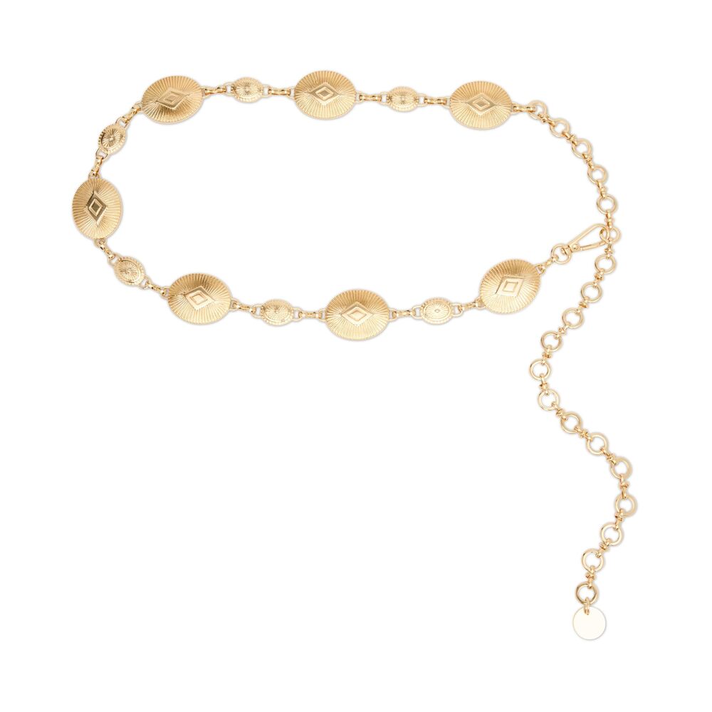 4111 Women's Gold Chain Western Inspired Everyday Casual Day To Night